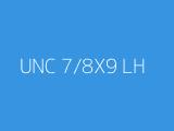 UNC 7/8X9 LH